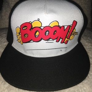 BOOM vintage snapback hat